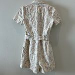 Shoshanna Denim Embroidered Romper Photo 5