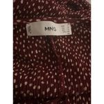 MNG long sleeve Polk dot maxi dress size 8 Photo 5