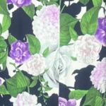 Talbots The Oprah Magazine Collection Full Of Posey’s Dress White Purple Size 4 Photo 6