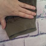 Faherty  LINEN TENCEL BLEND LIGHT SAGE GREEN PULL ON JOGGER PANTS MEDIUM Photo 6