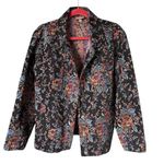 Chico's Women's Floral Tapestry Jacket Multicolor Size 2 Photo 1