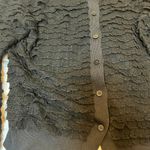 Oscar de la Renta black ruffle cardigan Photo 9