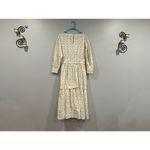 Apiece Apart  Estrella Floral Long Sleeve Tiered Midi Dress Medium M NWOT Photo 4