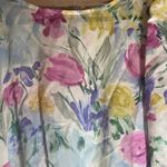 Floral Pastel Mini Dress Pink Size M Photo 4