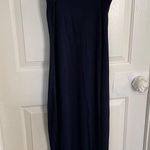 Leimere Navy Blue Cashmere Hampton Maxi Dress Size Medium dark academia preppy Photo 6