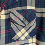 Rails  BRAND BUTTON DOWN SHIRT 2 POCKETS ON FRONT BLUE GREEN PINK STRIPE SIZE S Photo 2