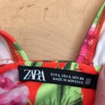 ZARA  Women’s Multi- Color Floral One Piece Bodysuit Large NWOT Photo 4