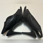 Andrew Geller  Black Textured Heels Photo 4