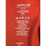 Merrell  Shirt Sleeveless Lightweight Opti-Wick V-Neck Relaxed Coral Size Large Photo 6