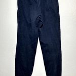 John Galt  Malibu Jogger Pants Mid-Rise Elastic Waist Tapered Leg Pockets Black Photo 4