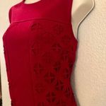 Laundry by Shelli Segal NWOT Laundry by Design red dress with geometric cut outs on the sides of the dress. Sz 6 Photo 3
