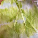 Michael Kors Sheer Swim‎ Cover up Tunic Womens L/XL Green Tie Dye Elastic Waist Size L Photo 11
