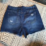 Rue 21 Blue Distressed Jean Shorts Photo 1