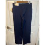 st. john's bay St John’s Bay Wide Leg Comfort Waist Knit Pull On Pants Medium Tall Navy Blue Photo 7