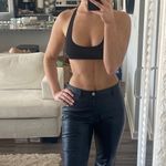 Banana Republic Black Leather Pants Photo 0