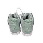 Nike  Air Jordan 4 Retro Seafoam Green Metallic Silver Sz 11.5 W / 10 M NEW Photo 3