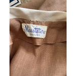 Vintage neusteters Denver 1950s brow & cream waitress flight sheath dress Small Brown Size M Photo 9