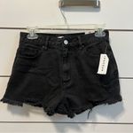 PacSun  Black Denim Shorts NWT Photo 1