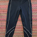 Ideology  BLACK SIDE POCKET LEGGINGS WHITE TRIM Photo 0