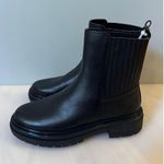 Johnston & Murphy Johnson & Murphy $198 Gianna Gore Bootie Urban Chic Black Leather Short Boot NEW Photo 1