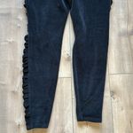 Torrid 4/$25 Full Length Signature Waist Ruched Velour Side Legging Black Sz 1 (1X) Photo 9