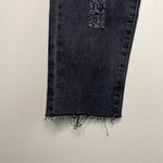 Nasty Gal Cause I Shred So Distressed Denim Jeans Cotton Black Photo 7