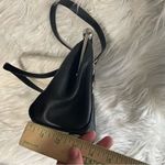 Mystique Collection Genuine Stingray Skin Black
Leather Handbag Vintage Purse Black Photo 5