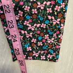 Nike Dri-Fit Black Multicolored Floral Active Leggings Womens Size Small Photo 7
