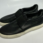 Vince  black leather Kirkland slip on‎ shoes size 7.5 Photo 0