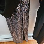Jay Godfrey Dress Amira sequined mesh gown draped front black cocktail formal Size XS Photo 5