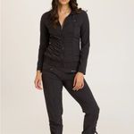 Wearables XCVI momentum whisper stretch ruched jacket black medium Photo 3