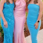 Show Me Your Mumu  Jasmine Maxi Dress Halter Satin Photo 1