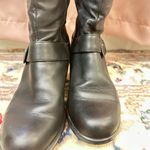 Dansko  black heeled leather long dress boots sz 37 Photo 2