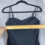 Forever 21  Dress Small Midi Long Sexy Black‎ Bustier Formal Event High Slit Goth Photo 10