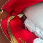 Dooney & Bourke  Ostrich Large Barlow Tote - Mushroom Photo 6