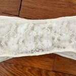 EXPRESS NWOT  Ivory Lace Back Bandeau Photo 1