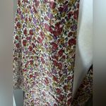 Flowery scarf Purple Photo 4