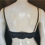 Honey Punch  Black Crocheted Bralette (S) Photo 3