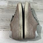 P448  John Sneakers Womens 43 US 12.5-13 Blush Pale Pink Suede Low Top Shoes Photo 4