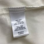 Nanette Lepore Top Boho Cream Lace Sheer Long Sleeve Embroidered Fringe SZ 2 Photo 6