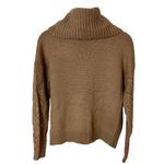 Absolutely Famous  Tan Sweaters Turtleneck Size Medium Sku 2138 Photo 2