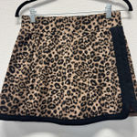 JoyLab  Skort Small Leopard Print Athletic Skirt Built-In Shorts Activewear Photo 0