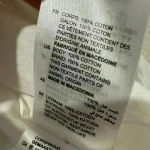 Sandro Eyelet Trim Tie Front Cotton White Blouse In Ecru Photo 8