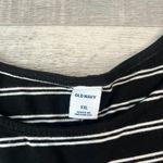 Old Navy  Black White Stripe Long Sleeve Knit Swing Dress S31 Photo 1