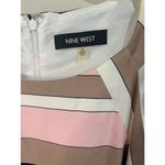 Nine West  Tutu Pink Pebble Sleeveless Pleated Dress Size 12 NWT Photo 4