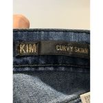 Kim Kardashian Premium Denim Women's Jeans Curvy Skinny Dark Wash Blue Size 6 Photo 6