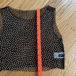 SheIn  black mesh jeweled crop top size large Photo 1