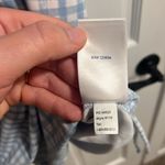 Southern Tide Blue and White Gingham Side Cinch Dress Size Small Photo 8