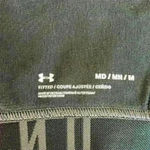 Under Armour  black, criss cross back sports bra; size M Photo 3