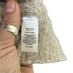 EXPRESS Cream Eyelash Hair Open Front Cardigan Photo 10